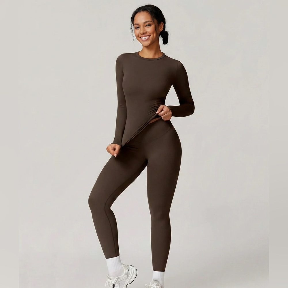 Brown Workout Set